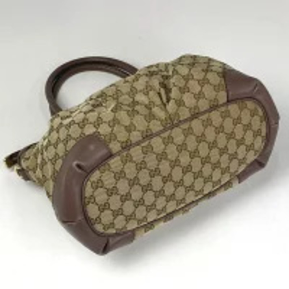 Gucci GG handbag Interlocking GG canvas Sukey brown shoulder Brown